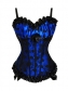 blue corset with lace covered m1883d
