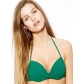 Luxury pure color ladies bikini M5355a
