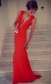 Sexy Red Maxi Dress M3982d