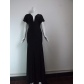 Fashionshow Black Maxi Long Dress M3976