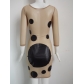 Black Dot Pattern Fashion Clubwear M2314