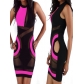 Colorful Design Adult Mini Women Bandage Bodycon Dress M3818