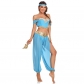 Sexy Aladdin Magic Lamp Princess Jasmine Dress Themed Halloween Costume SM20276