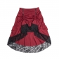 Asymmetric Vintage Victorian Skirts Plus Size M31706