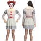 Women's Halloween Cosplay Circus Clown Costumes M40668