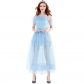 Halloween Cosplay Cinderella Princess Blue Dress M40689