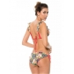 New swimwear flower  print beach bikini 17074