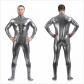 Mens Sexy Leather Metallic Zentai Suit M7328