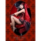 Sexy women red lace corsets M1340