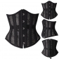 Women two colors steel bones corsets M1344