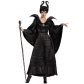 Hot Sale Black Witch Long Costume Dress Devil Costume M40138