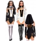 Halloween Fashion Nun Cosplay Costume