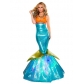Romantic Adult Mermaid Costumes Halloween Cosplay Dress M40143