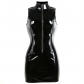 Wholesale Sleeveless Mini Leather Dress M7277