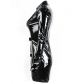 Instyle Sexy Woman Open Leather Tight Dress M7276
