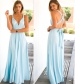 Open Back Evening Gown M30091