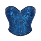 Plus Size S-6XL Sexy Strapless Tube Tops Women Overbust Jacquard Bustiers Waist Corset