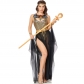 Halloween Cleopatra Women Ancient Greek Egyptian Goddess Party Costume SM20279