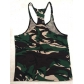 Gym Tank Top Fitness Muscle Camouflage Vest M6105