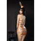 Avoid Extremely Seductive Female Feeling Hot Nightclub Style Fantasy Painted Skin Water Sexy Dress