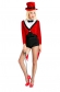 red Long-sleeved magical costume m4659